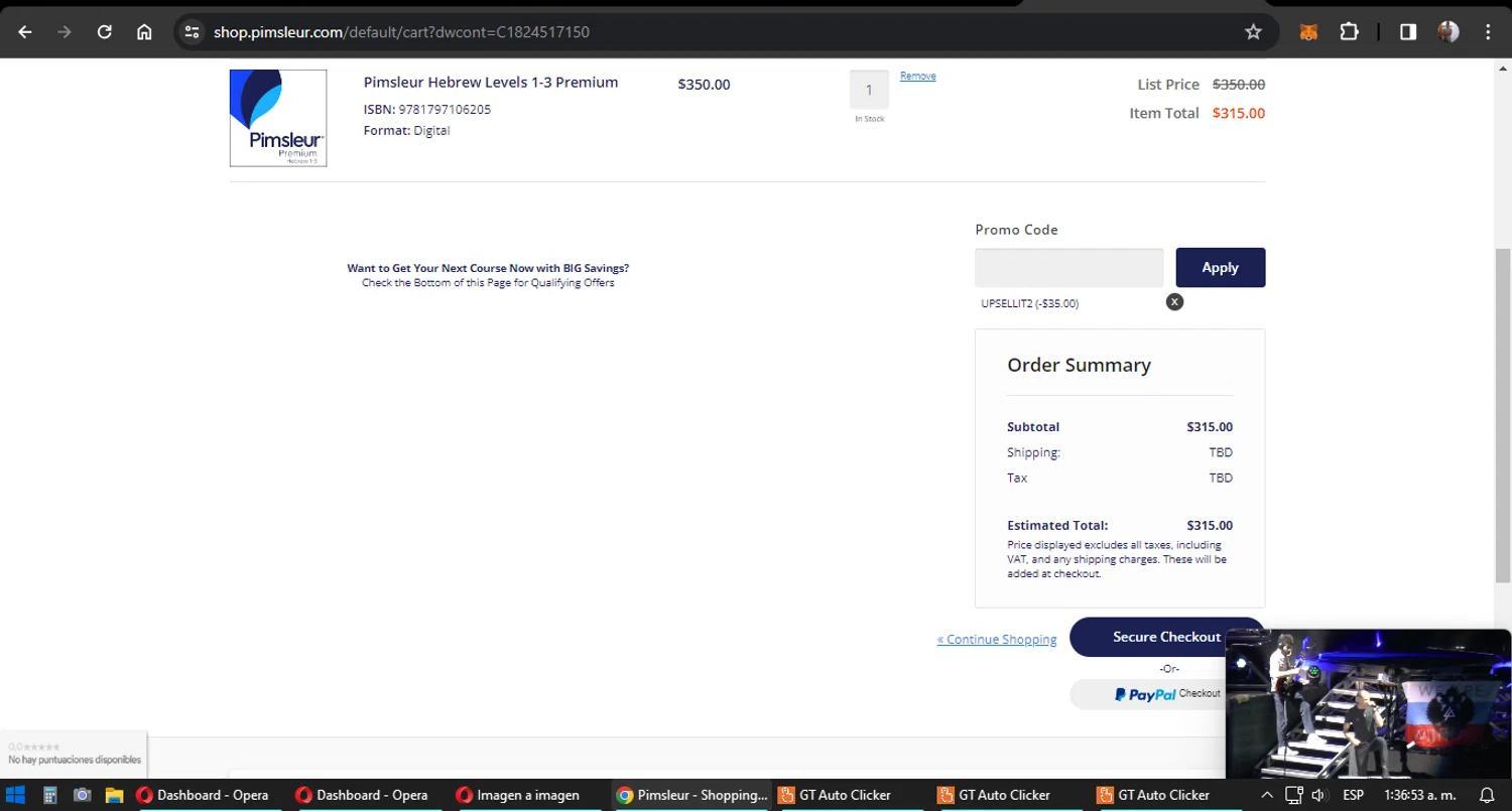 How to apply Pimsleur coupon code